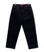 SUPREMEシュプリーム）の古着「バギージーンズ」｜ブラック