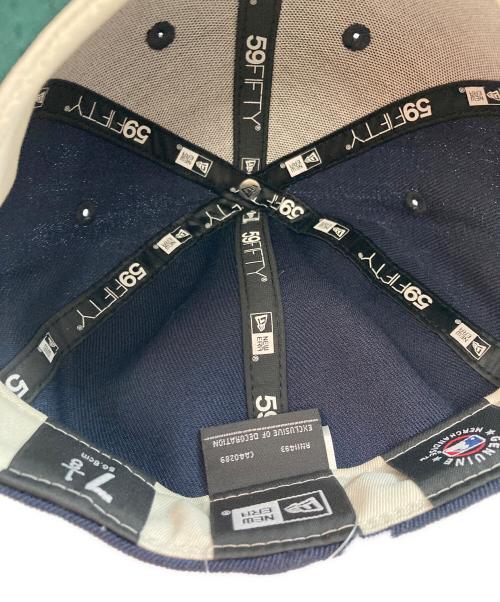New Era（ニューエラ）New Era (ニューエラ) he Apartment 別注ベースボールキャップ ネイビー サイズ:7 1/8の古着・服飾アイテム