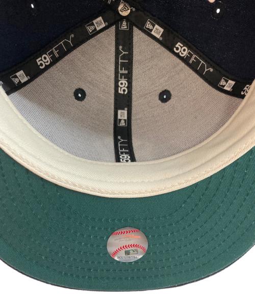 New Era（ニューエラ）New Era (ニューエラ) he Apartment 別注ベースボールキャップ ネイビー サイズ:7 1/8の古着・服飾アイテム