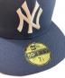 中古・古着 New Era (ニューエラ) he Apartment 別注ベースボールキャップ ネイビー サイズ:7 1/8：3000円