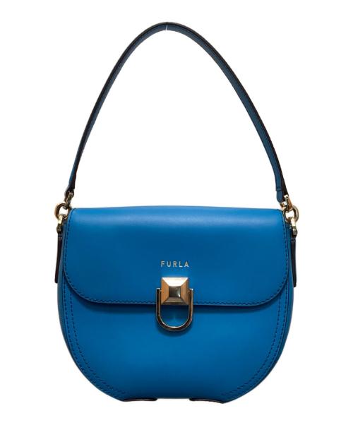 FURLA（フルラ）FURLA (フルラ) キルケ クロスボディS ブルーの古着・服飾アイテム
