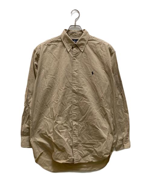 RALPH LAUREN（ラルフローレン）RALPH LAUREN (ラルフローレン) 長袖シャツ ベージュ サイズ:Mの古着・服飾アイテム