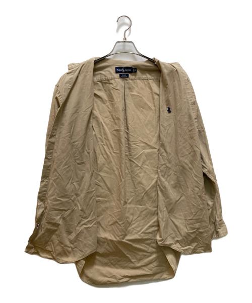 RALPH LAUREN（ラルフローレン）RALPH LAUREN (ラルフローレン) 長袖シャツ ベージュ サイズ:Mの古着・服飾アイテム
