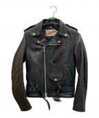 PERFECTO by Schottパーフェクト バイ ショット）の古着「ダブルライダースジャケット」｜ブラック