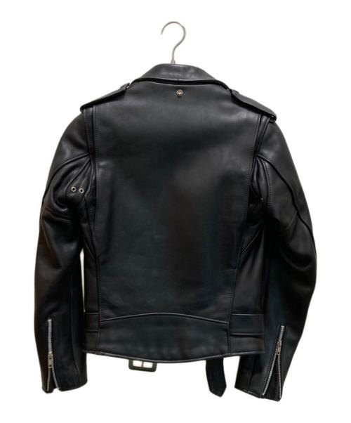 PERFECTO by Schott（パーフェクト バイ ショット）PERFECTO by Schott (パーフェクト バイ ショット) ダブルライダースジャケット ブラック サイズ:32の古着・服飾アイテム