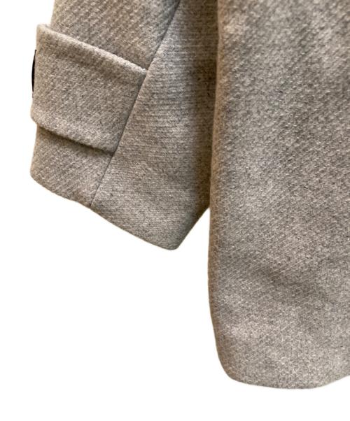 PLST（プラステ）PLST (プラステ) マンテコノーカラーハーフコート グレー サイズ:Mの古着・服飾アイテム