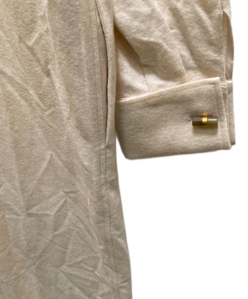 MaxMara（マックスマーラ）MaxMara (マックスマーラ) ウールシャツワンピース ベージュ サイズ:44の古着・服飾アイテム