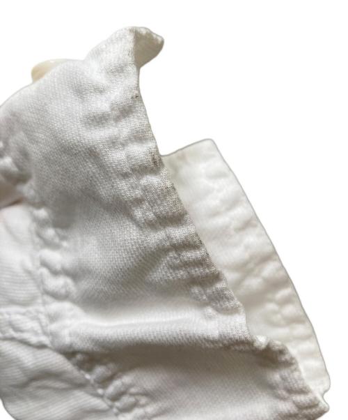 POST O'ALLS（ポストオーバーオールズ）POST O'ALLS (ポストオーバーオールズ) レギュラーカラーワークシャツ ホワイト サイズ:Sの古着・服飾アイテム