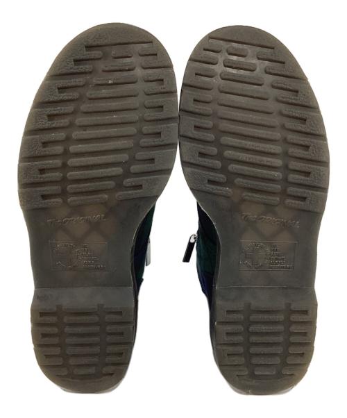 Dr.Martens（ドクターマーチン）Dr.Martens (ドクターマーチン) クアッドアップリケ 1460 ジップ グリーン サイズ:Uk5の古着・服飾アイテム