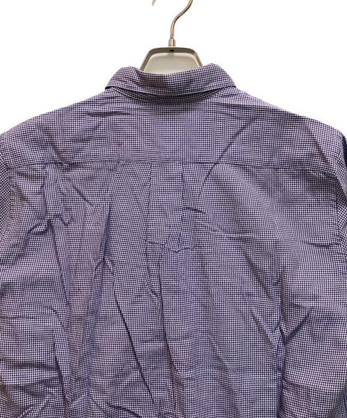 COMME des GARCONS HOMME（コムデギャルソン オム）COMME des GARCONS HOMME (コムデギャルソン オム) ヴィンテージ千鳥格子柄レギュラーカラーシャツ ブルー サイズ:Mの古着・服飾アイテム