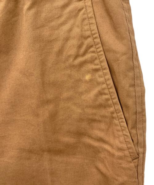COMME des GARCONS HOMME（コムデギャルソン オム）COMME des GARCONS HOMME (コムデギャルソン オム) コットンストレートパンツ ベージュ サイズ:Sの古着・服飾アイテム