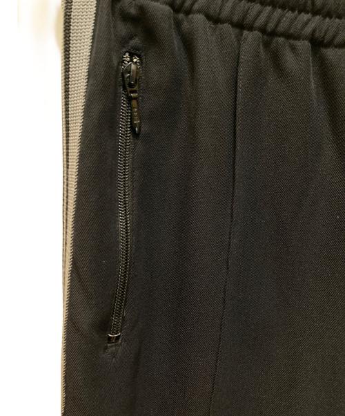 Needles（ニードルズ）Needles (ニードルズ) nano・universe (ナノ・ユニバース) Track Pant-Cavalry Twill ブラック サイズ:Sの古着・服飾アイテム