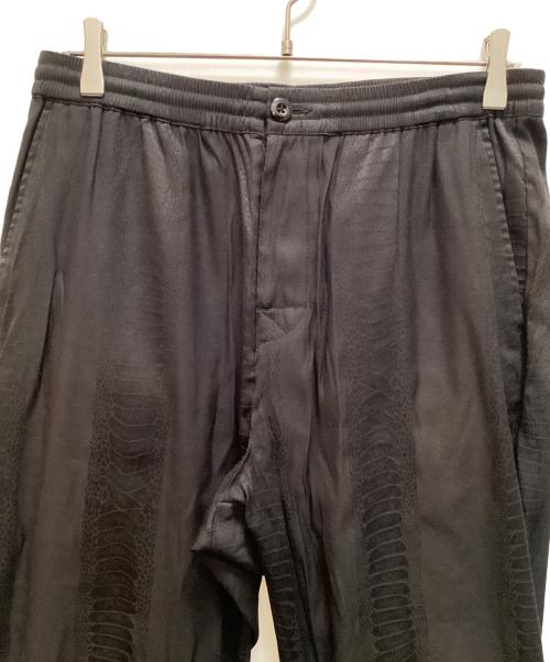 stussy（ステューシー）stussy (ステューシー) ヘビ柄パンツ ブラック サイズ:Mの古着・服飾アイテム