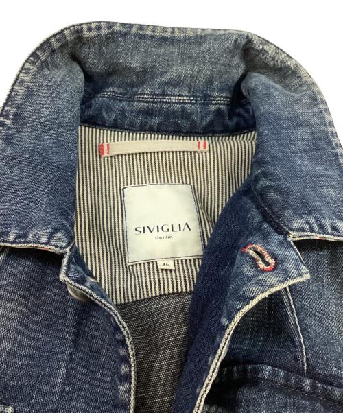 SIVIGLIA（シビリア）SIVIGLIA (シビリア) デニムジャケット インディゴ サイズ:SIZE 46の古着・服飾アイテム