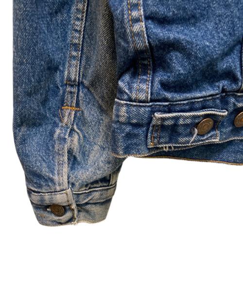 LEVI'S（リーバイス）LEVI'S (リーバイス) 80s バッファローチェック フランネルライナー デニムジャケット インディゴ サイズ:36の古着・服飾アイテム