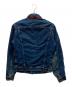 LEVI'S (リーバイス) 80s バッファローチェック フランネルライナー デニムジャケット インディゴ サイズ:36：5000円