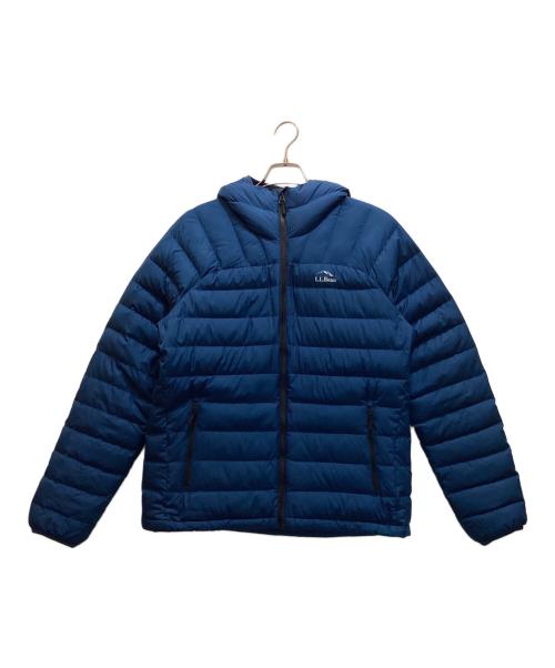 L.L.Bean（エルエルビーン）L.L.Bean (エルエルビーン) ビーンズダウンフードジャケット ブルー サイズ:Mの古着・服飾アイテム