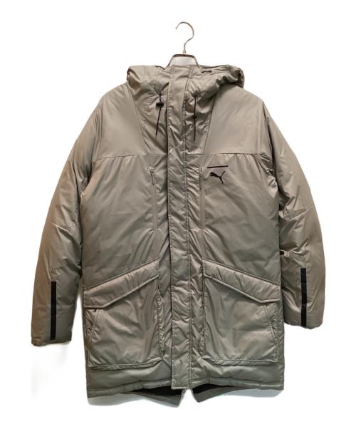 PUMA（プーマ）PUMA (プーマ) PACE LAB ダウン ベージュ サイズ:Mの古着・服飾アイテム