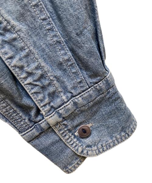 NIGEL CABOURN（ナイジェルケーボン）NIGEL CABOURN (ナイジェルケーボン) シャンブレーシャツ インディゴ サイズ:46の古着・服飾アイテム