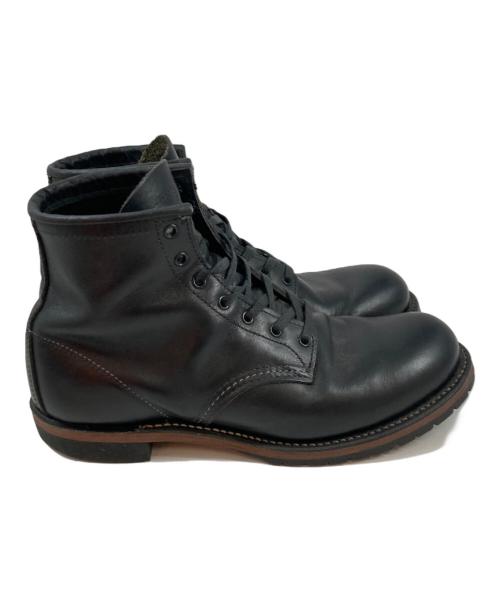 RED WING（レッドウィング）RED WING (レッドウィング) ベックマンレースアップブーツ ブラック サイズ:CM 25.5ｃｍの古着・服飾アイテム