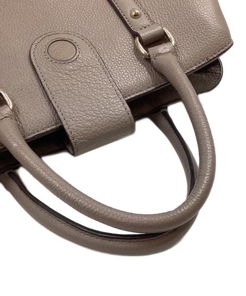 Kate Spade（ケイトスペード）Kate Spade (ケイトスペード) 2WAYトートバッグ グレーの古着・服飾アイテム