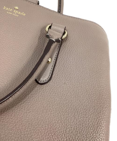 Kate Spade（ケイトスペード）Kate Spade (ケイトスペード) 2WAYトートバッグ グレーの古着・服飾アイテム