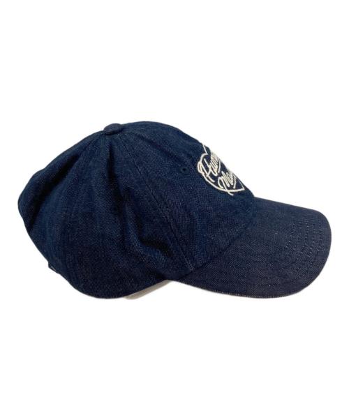 HUMAN MADE（ヒューマンメイド）HUMAN MADE (ヒューマンメイド) ロゴデニムキャップ インディゴの古着・服飾アイテム