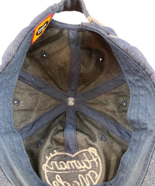 HUMAN MADE（ヒューマンメイド）HUMAN MADE (ヒューマンメイド) ロゴデニムキャップ インディゴの古着・服飾アイテム