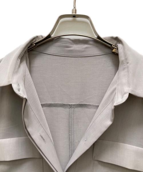 SOEJU（ソージュ）SOEJU (ソージュ) シャツワンピース グレー サイズ:Ｔの古着・服飾アイテム