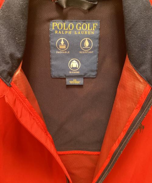 POLO GOLF（ポロ ゴルフ）POLO GOLF (ポロ ゴルフ) ブルゾン レッド サイズ:XSの古着・服飾アイテム