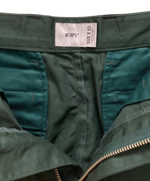 WTAPS（ダブルタップス）WTAPS (ダブルタップス) ワークトラウザー グリーン サイズ:X 03の古着・服飾アイテム