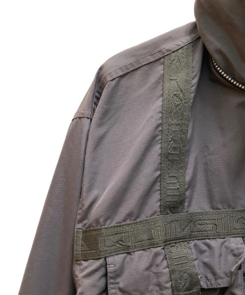 Quiksilver SNOW（クイックシルバー）Quiksilver SNOW (クイックシルバー) ヴィンテージナイロンジャケット グレー サイズ:XLの古着・服飾アイテム