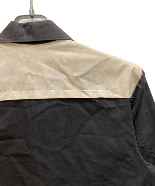 NO BRAND（ノーブランド）NO BRAND (ノーブランド) ヴィンテージドリズラージャケット ブラック×ホワイト サイズ:不明の古着・服飾アイテム