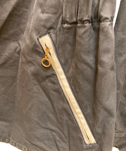 NO BRAND（ノーブランド）NO BRAND (ノーブランド) ヴィンテージドリズラージャケット ブラック×ホワイト サイズ:不明の古着・服飾アイテム