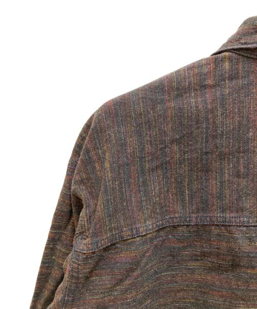 J.S HOMESTEAD（ジャーナルスタンダード ホームステッド）J.S HOMESTEAD (ジャーナルスタンダード ホームステッド) レインボーデニムトラッカージャケット ブラウン サイズ:Mの古着・服飾アイテム