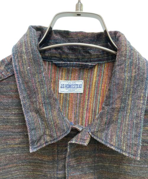 J.S HOMESTEAD（ジャーナルスタンダード ホームステッド）J.S HOMESTEAD (ジャーナルスタンダード ホームステッド) レインボーデニムトラッカージャケット ブラウン サイズ:Mの古着・服飾アイテム