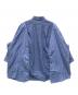77circa (ナナナナサーカ) 再構築ストライプビッグシャツ ブルー サイズ:不明：4500円