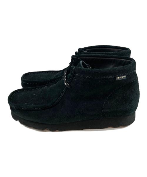 CLARKS（クラークス）CLARKS (クラークス) ゴアテックス スウェードワラビーブーツ ブラック サイズ:UK 7 1/2Gの古着・服飾アイテム