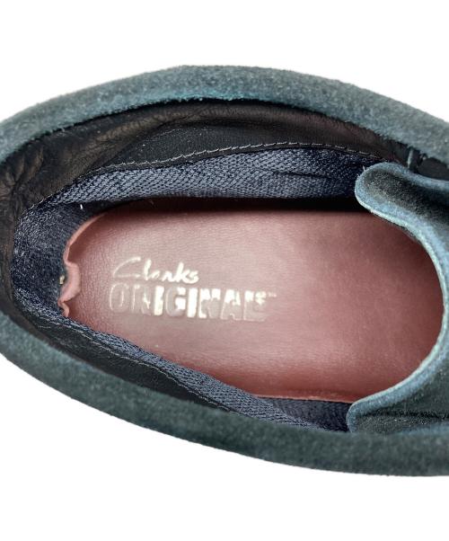 CLARKS（クラークス）CLARKS (クラークス) ゴアテックス スウェードワラビーブーツ ブラック サイズ:UK 7 1/2Gの古着・服飾アイテム