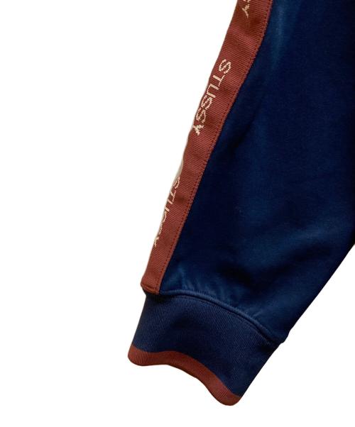 stussy（ステューシー）stussy (ステューシー) サイドロゴテープスウェット ネイビー サイズ:Lの古着・服飾アイテム