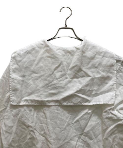 ORCIVAL（オーシバル）ORCIVAL (オーシバル) リネン セーラージャケット ホワイト サイズ:不明の古着・服飾アイテム