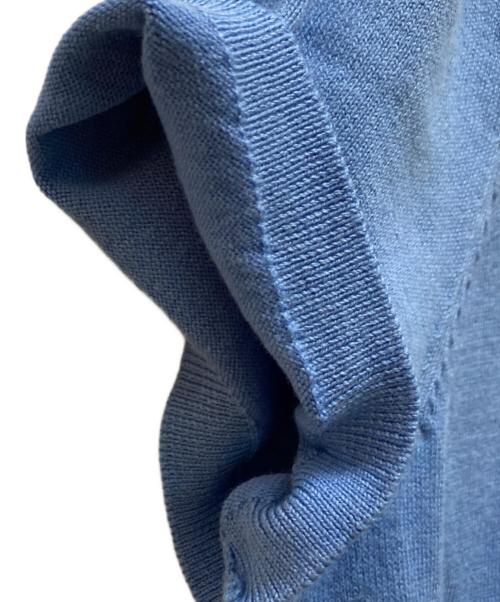 POLO RALPH LAUREN（ポロ・ラルフローレン）POLO RALPH LAUREN (ポロ・ラルフローレン) 半袖ニット ブルー サイズ:S 未使用品の古着・服飾アイテム