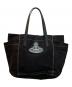 Vivienne Westwood（ヴィヴィアンウエストウッド）の古着「【アジア限定】CANVAS トートバッグM」｜ブラック