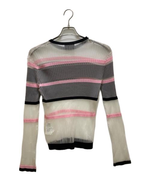 soduk（スドーク）soduk (スドーク) ブリーズ ニット トップ グレー サイズ:不明の古着・服飾アイテム