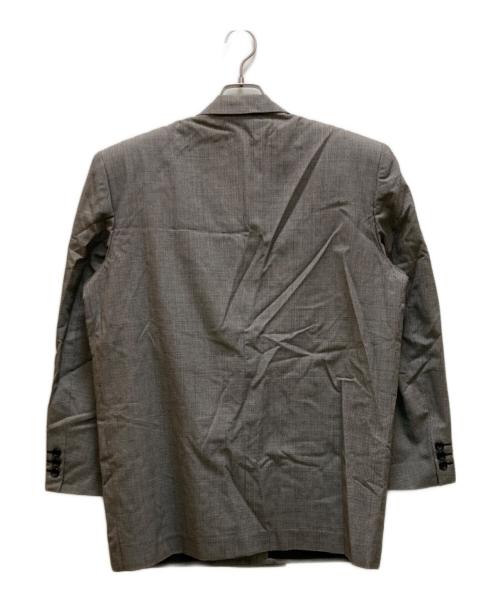 COMME des GARCONS HOMME（コムデギャルソン オム）COMME des GARCONS HOMME (コムデギャルソン オム) ヴィンテージウールテーラードジャケット ホワイト×ブラック サイズ:Sの古着・服飾アイテム