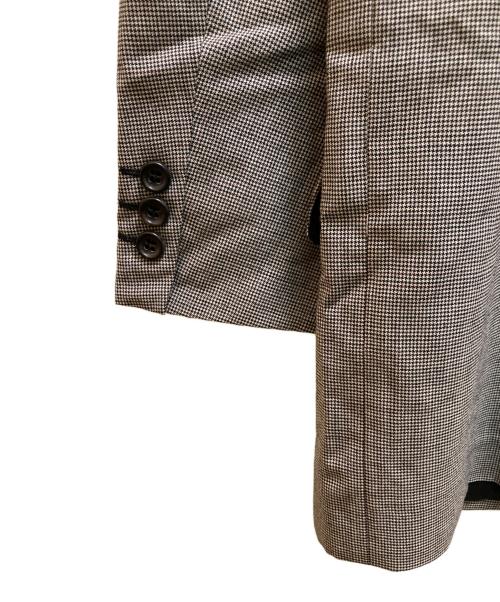 COMME des GARCONS HOMME（コムデギャルソン オム）COMME des GARCONS HOMME (コムデギャルソン オム) ヴィンテージウールテーラードジャケット ホワイト×ブラック サイズ:Sの古着・服飾アイテム