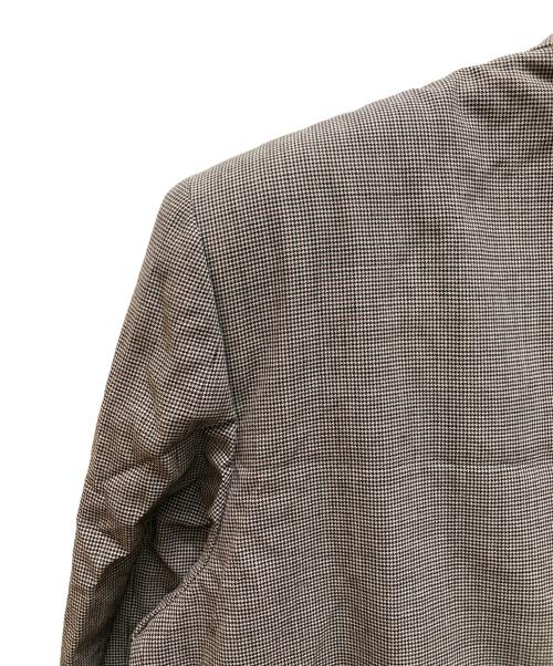 COMME des GARCONS HOMME（コムデギャルソン オム）COMME des GARCONS HOMME (コムデギャルソン オム) ヴィンテージウールテーラードジャケット ホワイト×ブラック サイズ:Sの古着・服飾アイテム