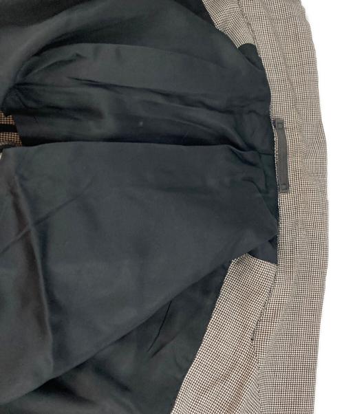 COMME des GARCONS HOMME（コムデギャルソン オム）COMME des GARCONS HOMME (コムデギャルソン オム) ヴィンテージウールテーラードジャケット ホワイト×ブラック サイズ:Sの古着・服飾アイテム