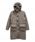 MACKINTOSHマッキントッシュ）の古着「グランジ 裏ボアキルティングフーデッドコート」｜グレー