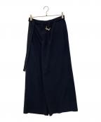 PUBLIC TOKYOパブリックトウキョウ）の古着「オーバーダイベルテッドパンツ」｜ブラック